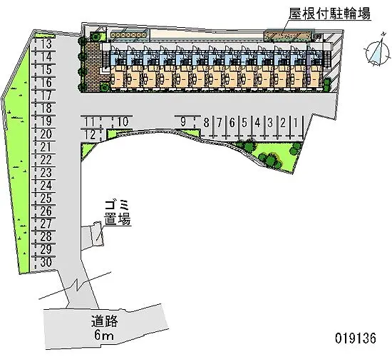 ★手数料０円★三田市西山　月極駐車場（LP）